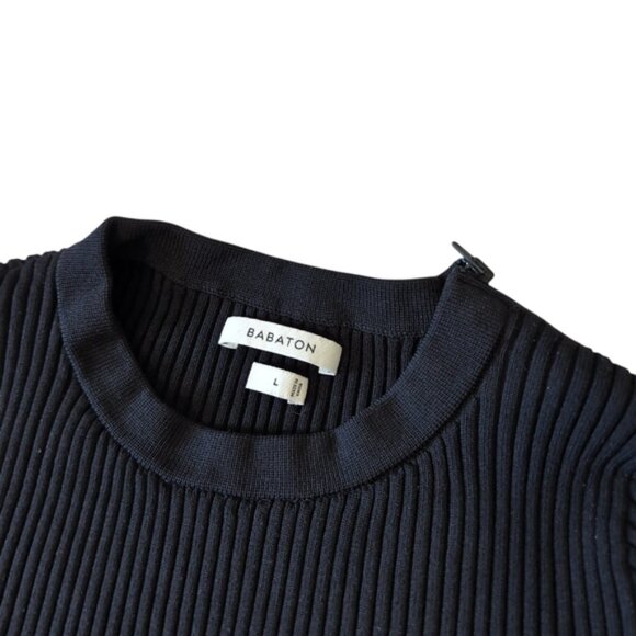 Aritzia Black Crew Neck Sweater - Picture 3 of 7